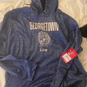 Georgetown Blue Men's Hoodie